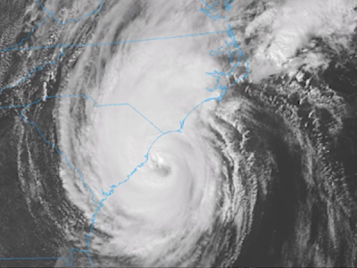 Hurricane Dorian, Thursday afternoon